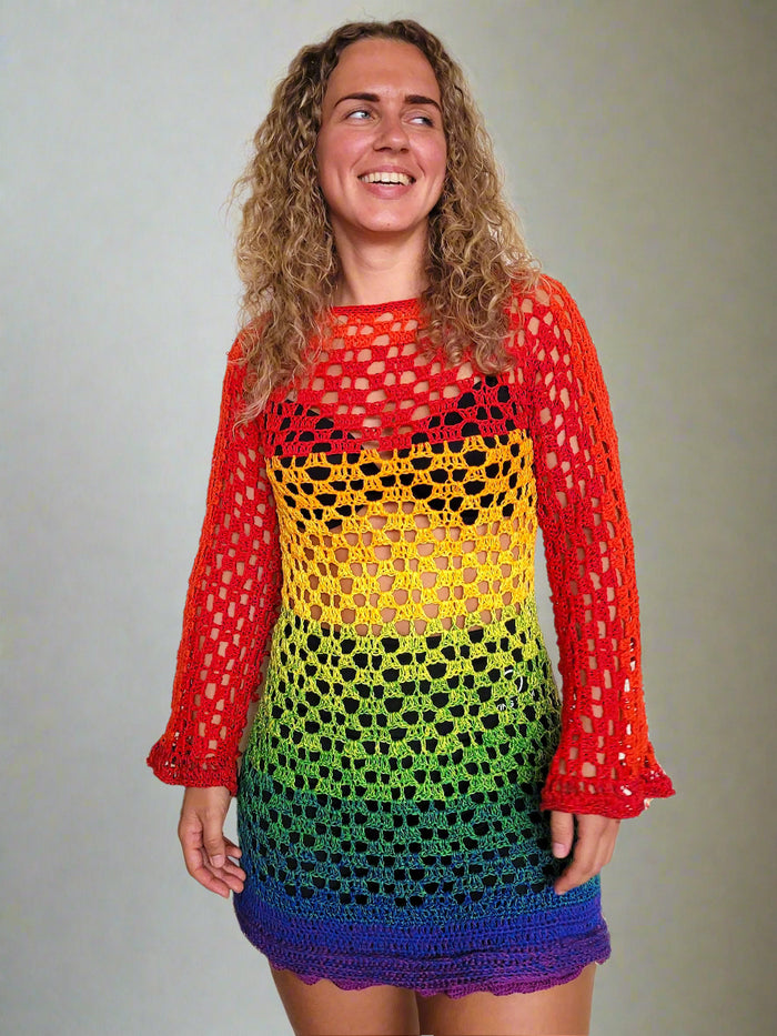 Rainbow dress