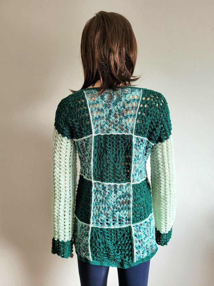 Sandra green blouse