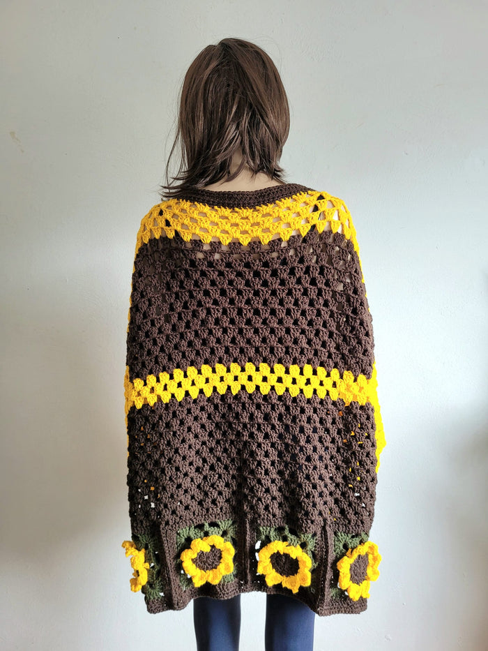 Sunflower cardigan