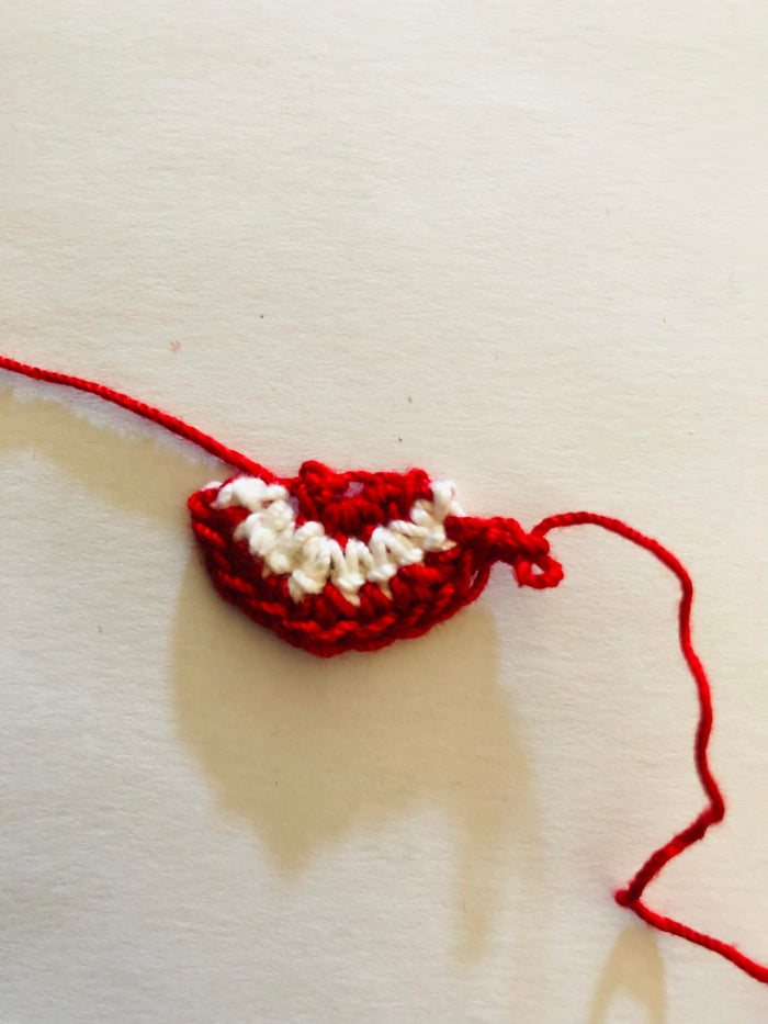 American Flag Heart Pattern