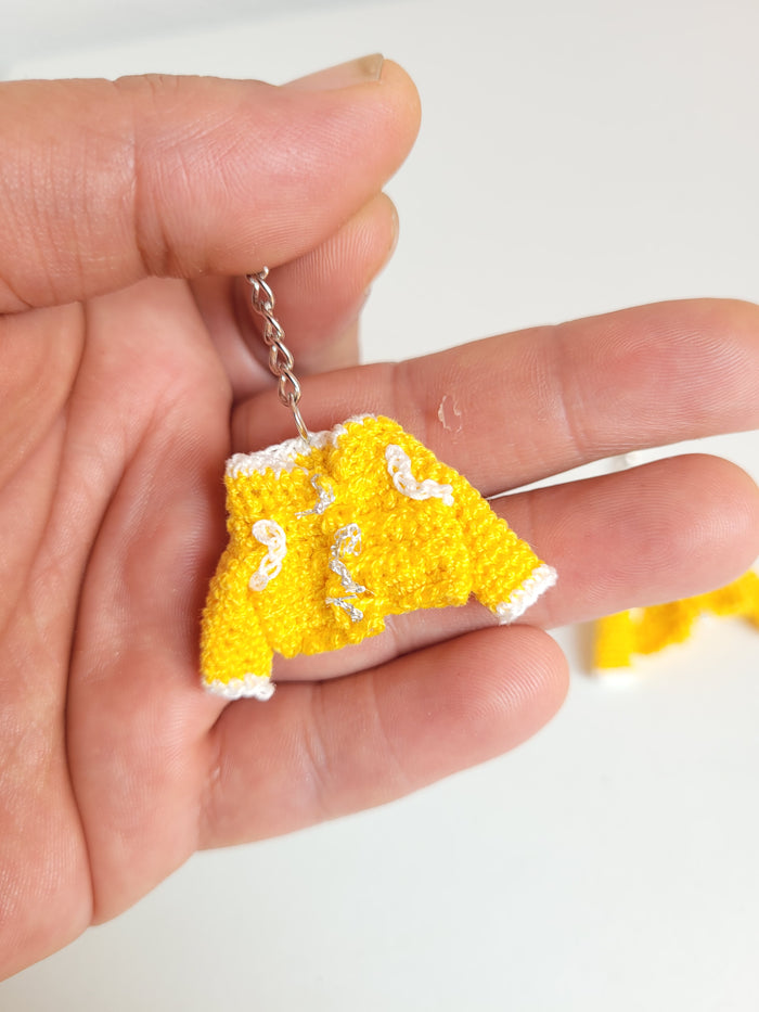 Yellow jacket earrings