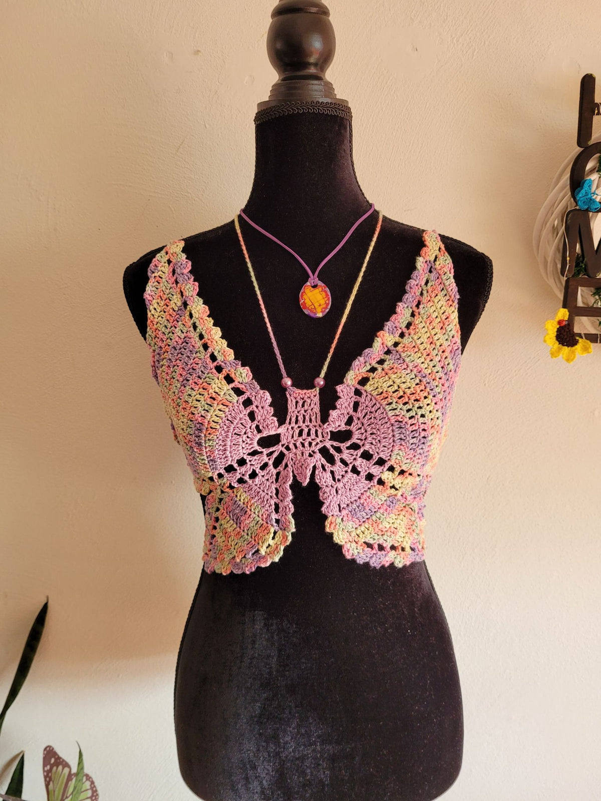 Happy Purple Butterfly Top