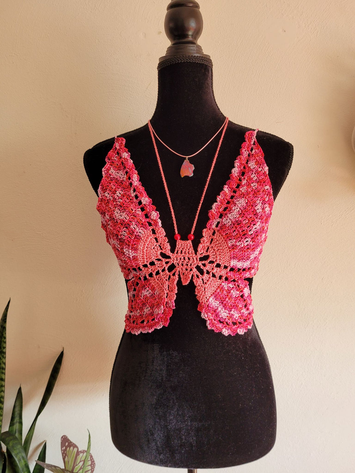 Pink Butterfly top